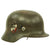 Original German WWII Army Heer M35 Double Decal Helmet with 1938 Dated Size 57cm Liner - E.F.64 Original Items