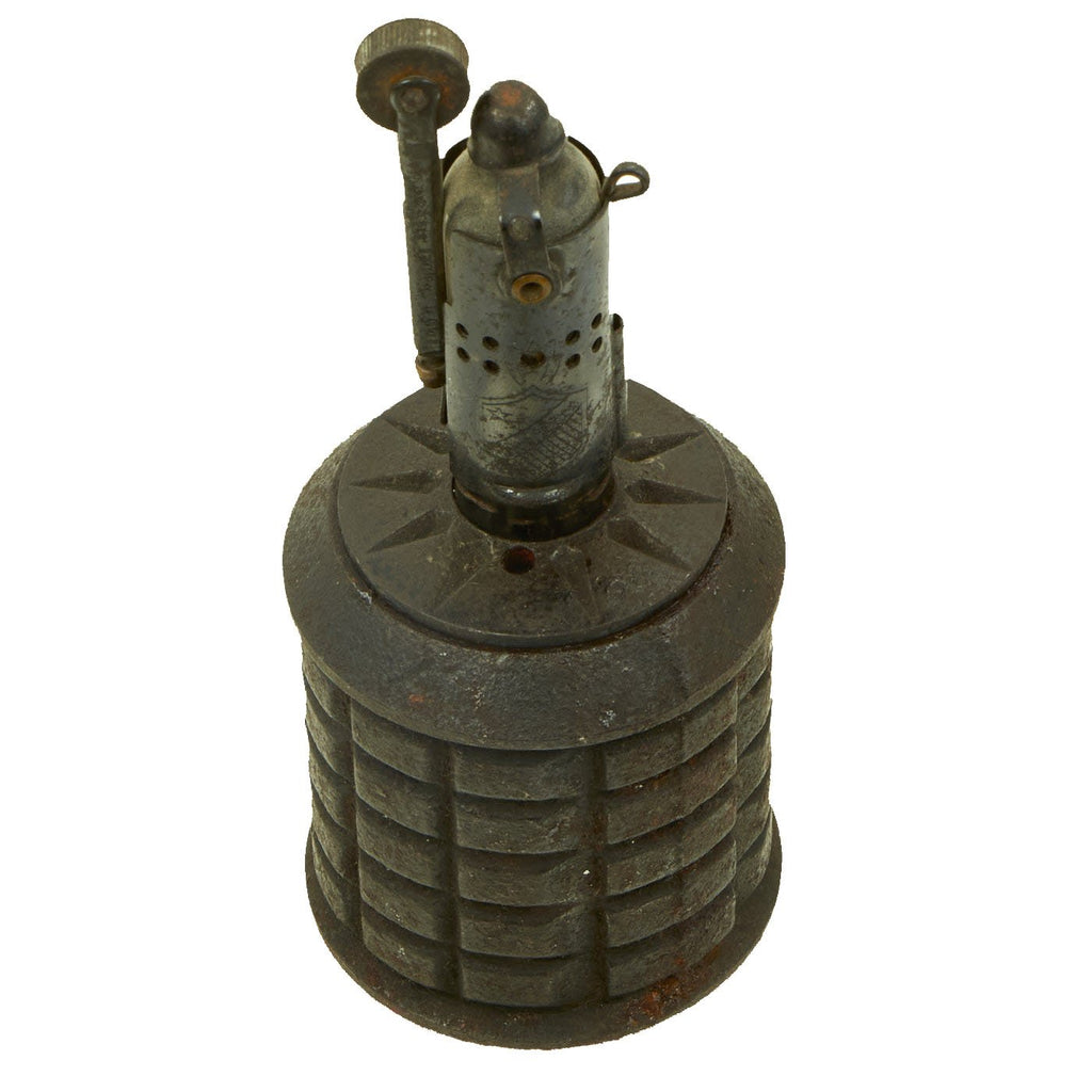Original Japanese WWII Type 97 Inert Fragmentation Hand Grenade Converted to Lighter Original Items