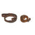 Original German WWII Karabiner 98 kurz K98k Leather Sling lot with Keepers and Frogs - 2 Kar98k Slings Original Items