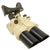 Original German WWII Flak D.F. 10 x 80 Binocular Optics by Josef Schneider & Co. - Repainted Postwar Original Items