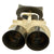 Original German WWII Flak D.F. 10 x 80 Binocular Optics by Josef Schneider & Co. - Repainted Postwar Original Items