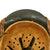 Original German WWII M42 Single Decal Army Heer Helmet with 57cm Liner & Chinstrap - stamped NS64 Original Items