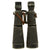 Original German Early WWII Hensoldt-Wetzlar 7x56 Nacht-Dialyt Binoculars and Case Original Items