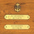 Original Vietnam War U.S. Navy Diver Retirement Dedication to Service Display Board Original Items