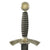 Original German WWII 1st Model Aluminum Fitted Luftwaffe Dagger by Carl Eickhorn with Inscribed Scabbard Original Items