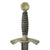 Original German WWII 1st Model Aluminum Fitted Luftwaffe Dagger by Carl Eickhorn with Inscribed Scabbard Original Items