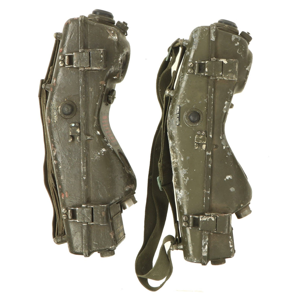 Original U.S. Korean War Era RT-196/PRC-6 "Walkie Talkie" Radio Receiver Transmitters - Set of Two Original Items