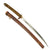 Original WWII Japanese Shin-Gunto Wakizashi Sword with 17th Century Handmade Blade by YOSHIMASA Original Items