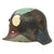 Original Imperial German WWI M16 Stahlhelm Helmet Shell with Panel Camouflage Paint - marked B.F. 62. Original Items