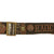 Original British WWI Manchester Regiment Souvenir Leather Belt with Attached Buttons, Badges & Insignia Original Items