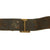 Original British WWI Manchester Regiment Souvenir Leather Belt with Attached Buttons, Badges & Insignia Original Items