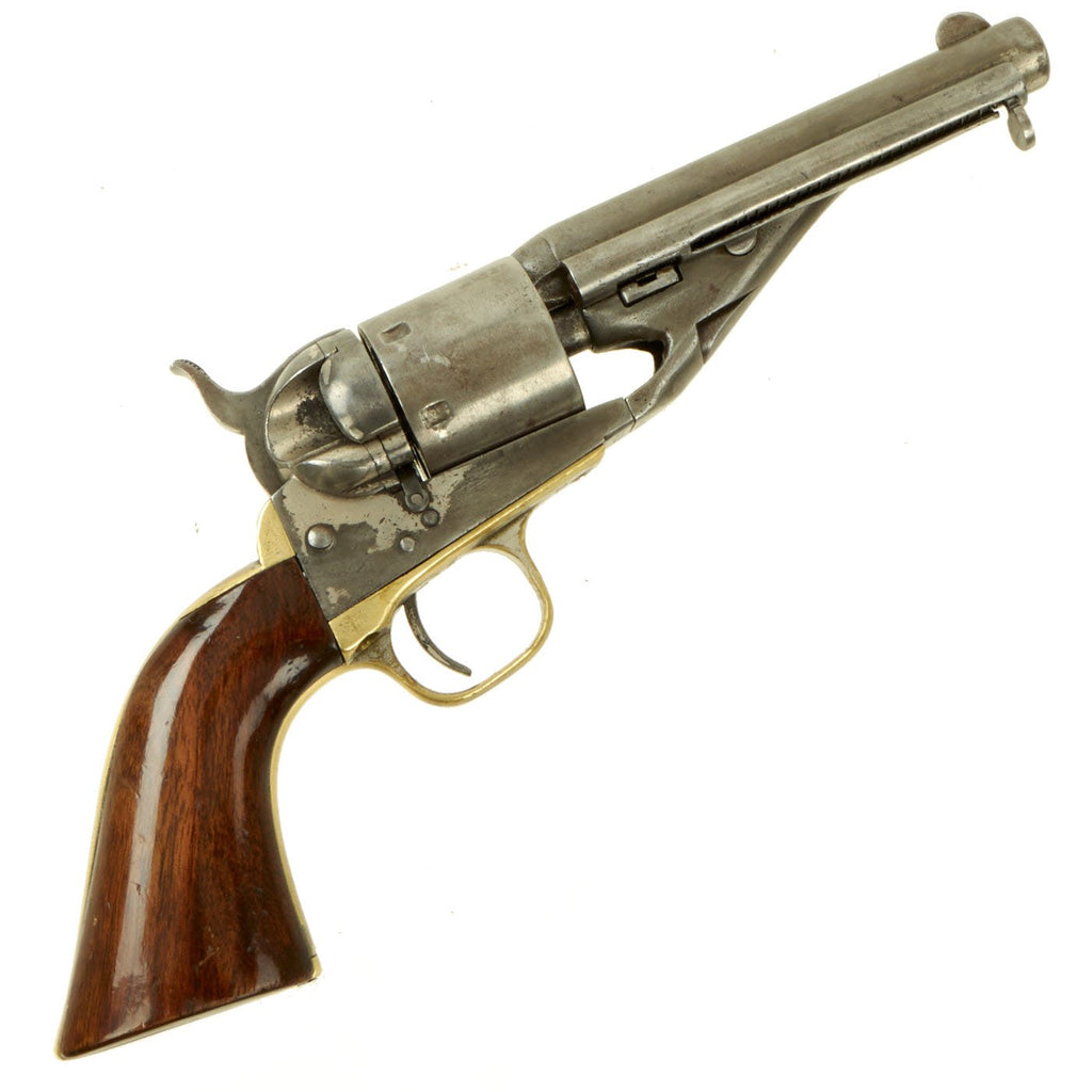 Original U.S. Civil War Colt 1861 Navy .36 Caliber Richards-Mason Cartridge Conversion Revolver - Serial 21115 Original Items