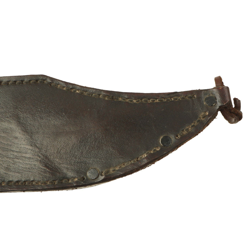 Original Rare U.S. WWII USMC Marine Raider "Gung Ho" Large Aluminum Ha