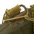 Original U.S. Late WWII M1 McCord Rear Seam Helmet with Int'l Molded Plastics Liner and Helmet Net Original Items