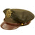 Original U.S. WWII Named USAAF Officer OD Green Crush Cap By Society Brand Headwear - Size 6 7/8 Original Items