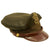 Original U.S. WWII Named USAAF Officer OD Green Crush Cap By Society Brand Headwear - Size 6 7/8 Original Items