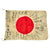 Original Japanese WWII Hand Painted Cloth Good Luck Flag - 26" x 37" Original Items