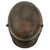Original German WWI M16 Stahlhelm Helmet Shell with Panel Camouflage Paint - Named - Marked ET64 Original Items