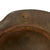 Original German WWI M16 Stahlhelm Helmet Shell with Panel Camouflage Paint - Named - Marked ET64 Original Items