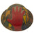 Original U.S. WWI M1917 93rd Infantry Division Camouflage Doughboy Helmet - The Red Hand Division Original Items