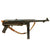 Original German WWII 1941 dated MP 40 Display Gun by ERMA with Live Barrel & Magazine - Serial 376 g Original Items