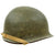 Original U.S. WWII 1943 McCord Fixed Bale M1 Helmet with Seaman Paper Liner - Named To Sailor from USS Yorktown - Sunk at Midway Original Items