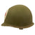 Original U.S. Korean War Medic M1 McCord Front Seam Swivel Bale Helmet with CAPAC Liner Original Items