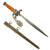 Original German WWII Army Heer Officer Dagger by Weyersberg Kirschbaum & Cie with Scabbard and Portepee Original Items