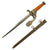 Original German WWII Army Heer Officer Dagger by Weyersberg Kirschbaum & Cie with Scabbard and Portepee Original Items