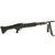 Original U.S. Vietnam War M60 Display Machine Gun - 3rd Army Training Aids Center Ft. Benning, Ga. Original Items