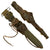 Original U.S. WWII Boxed New Old Stock M4 Bayonet Fighting Knife by CASE with M8A1 Scabbard Original Items