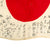 Original Japanese WWII Hand Painted Cloth Good Luck Flag - 28" x 38" Original Items
