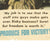 Original U.S. WWII 1942 Produce for Victory Risky Business Propaganda Poster - British Press Service Original Items