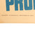 Original U.S. WWII 1942 Produce for Victory “France Will Live Again” Propaganda Poster - BRITISH PRESS SERVICE Original Items