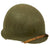 Original U.S. WWII 1942 McCord Front Seam Fixed Bale M1 Helmet with Westinghouse Liner Original Items