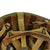 Original U.S. WWII 1942 McCord Front Seam Fixed Bale M1 Helmet with Westinghouse Liner Original Items