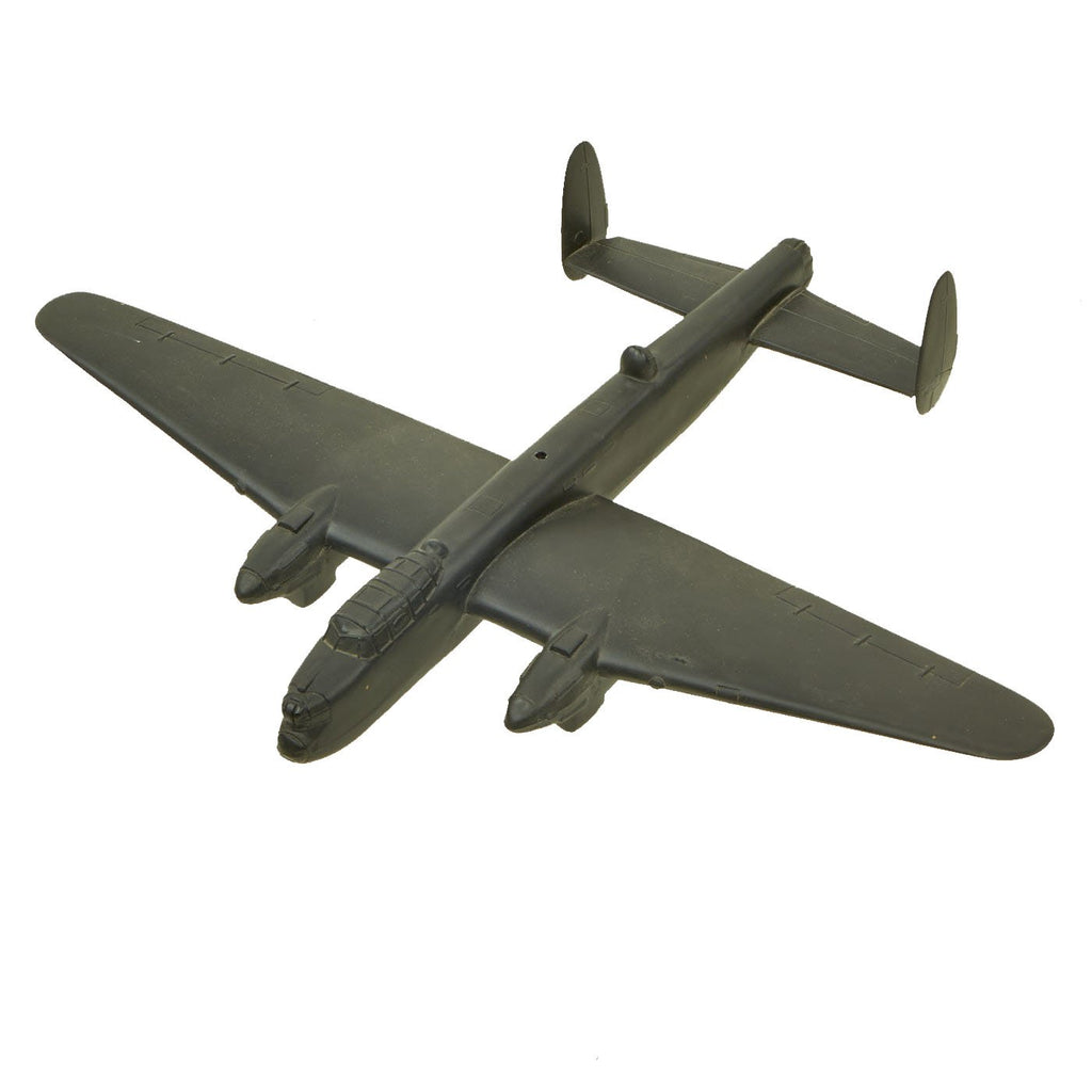 Original U.S. WWII 1942 British Avro Manchester Heavy Bomber Interceptor Recognition Model Airplane by Cruver Original Items