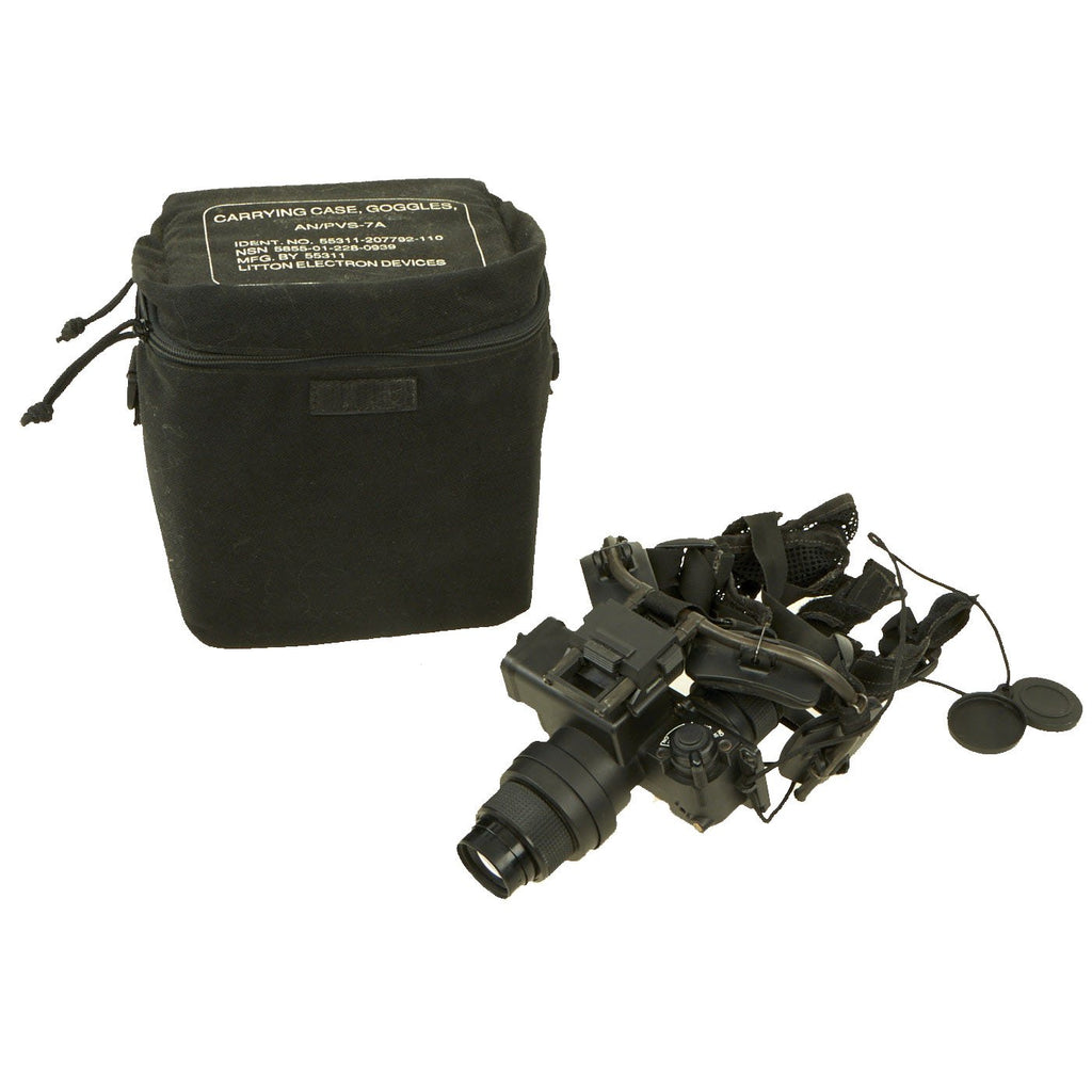 Original U.S. Gulf War 1991 Night Vision Goggles AN/PVS-7A by Litton Electron Devices - Fully Functional Original Items