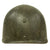 Original U.S. WWII 8th Infantry Division M1 Helmet Liner by Firestone with Initials & Locations Painted Inside Original Items