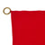 Original German WWII Unissued NSDAP National Socialist Political Flag with Brass Hanger Rings - 30" x 36" Original Items