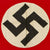 Original German WWII Unissued NSDAP National Socialist Political Flag with Brass Hanger Rings - 30" x 36" Original Items