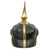 Original Imperial German WWI Prussian Infantry Officer M1897 Pickelhaube Helmet - Damaged Shell Original Items