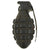 Original U.S. WWII Inert MkII Pineapple Fragmentation Grenade with M10A3 Fuze in M41 Canister Original Items