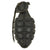 Original U.S. WWII Inert MkII Pineapple Fragmentation Grenade with M10A3 Fuze in M41 Canister Original Items