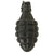 Original U.S. WWII Inert MkII Pineapple Fragmentation Grenade with M10A3 Fuze in M41 Canister Original Items