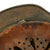 Original German WWII Army Heer M40 Service Worn Single Decal Steel Helmet with Textured Paint - Q64 Original Items
