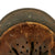 Original German WWII Army Heer M40 Service Worn Single Decal Steel Helmet with Textured Paint - Q64 Original Items