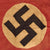 Original German WWII Service Worn NSDAP National Socialist Party Fringed Podium Banner - 38" x 43" Original Items