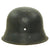 Original German WWII M42 Single Decal Luftwaffe Helmet Shell Marked ckl 64 Original Items