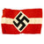 Original German WWII HJ Youth Organization Member Multi-Piece Armband with Embroidered Insignia Original Items